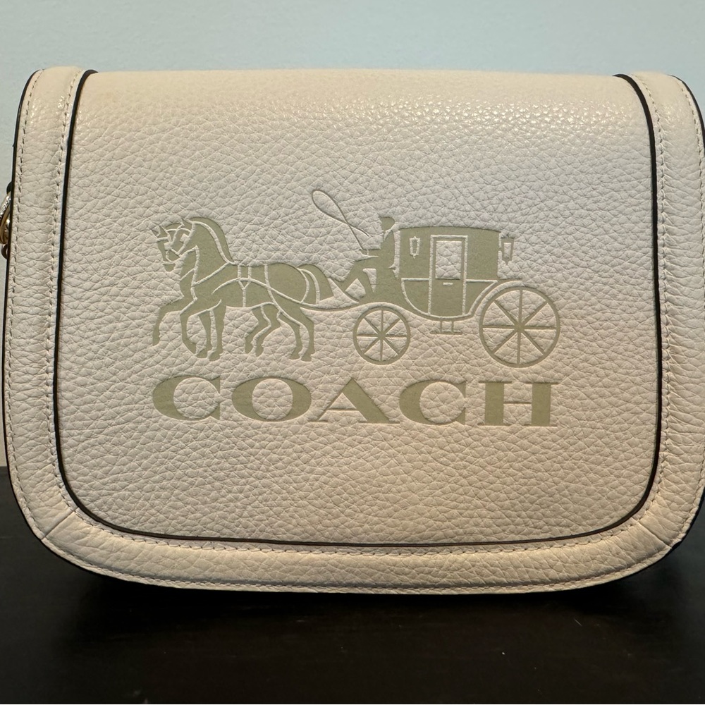 Authentic coach bag chalk/vanilla cream